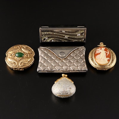 Judith Leiber Pill Box with Vanity Box Collection