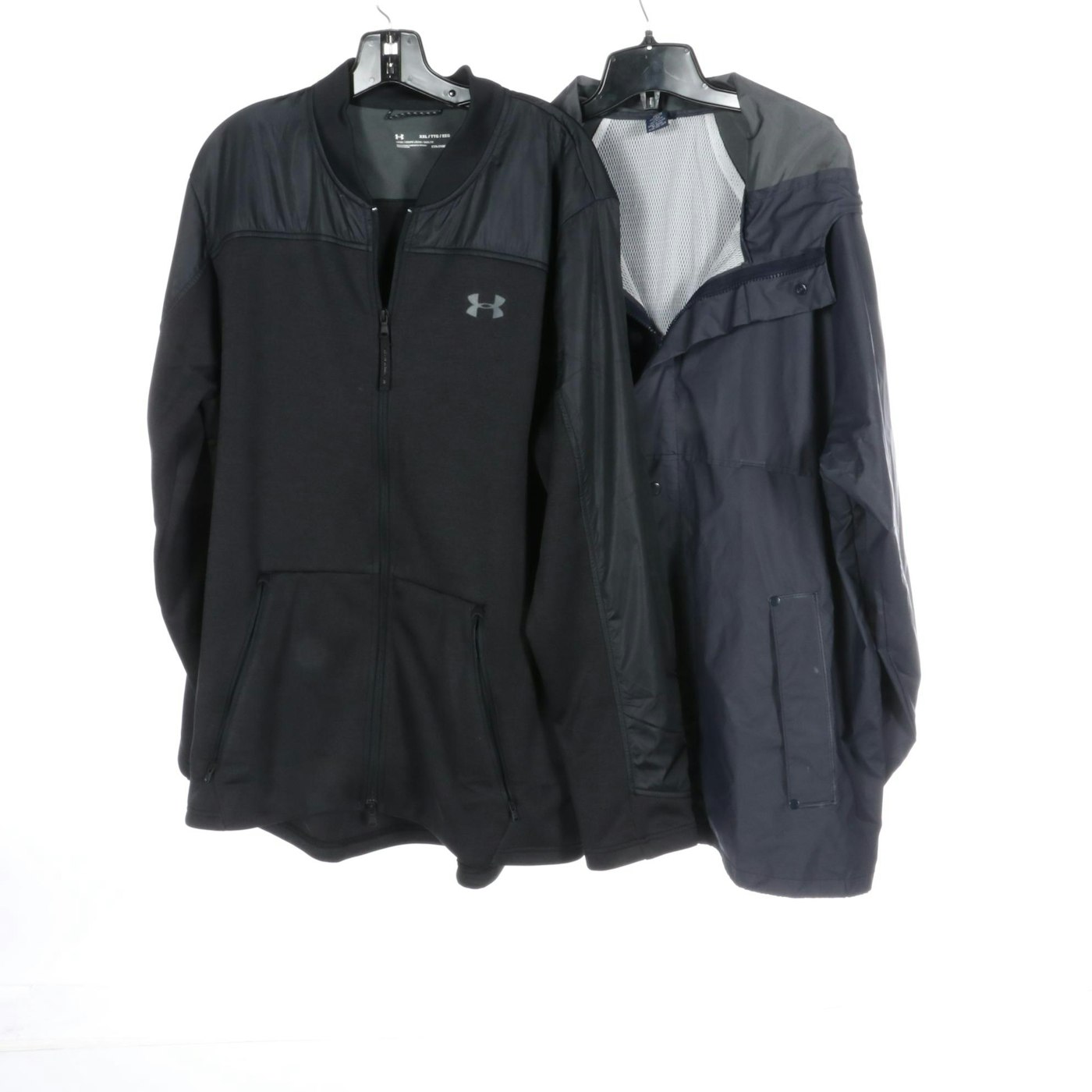 Under Armour Zip-Up Sweatshirt and Jacket with Lands' End Hooded ...