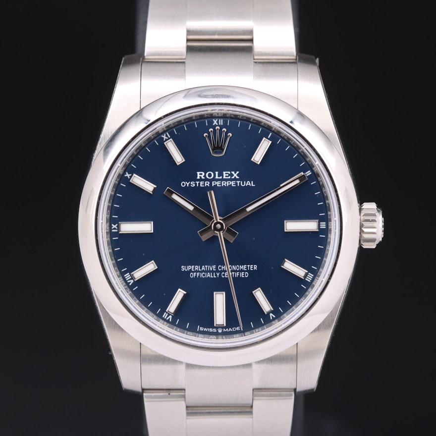 2021 Rolex Oyster Perpetual 34 Award Wristwatch