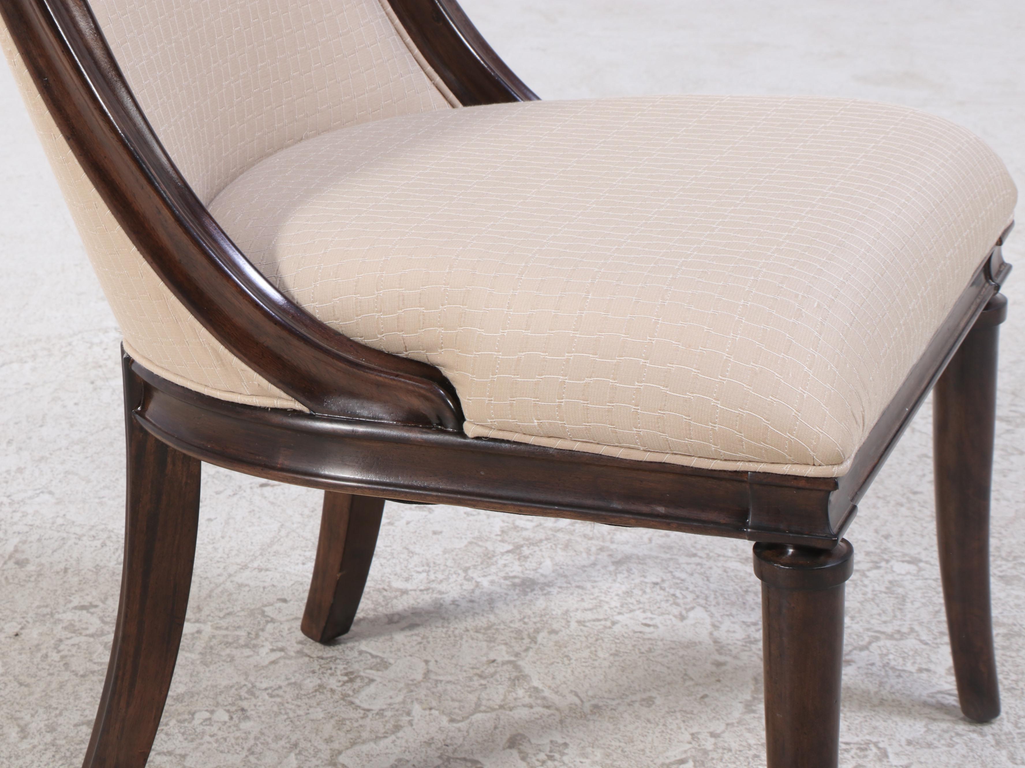 Set of Eight Stanley Furniture Olympia Host Chairs EBTH