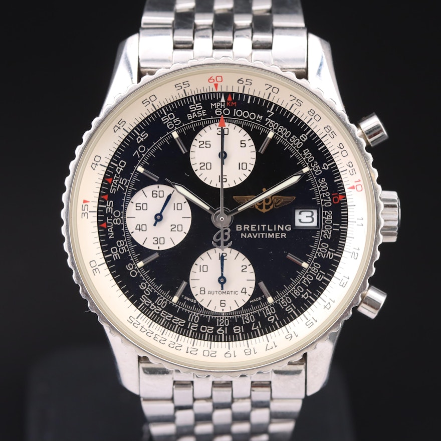 Breitling "Old Navitimer" Chronograph Wristwatch