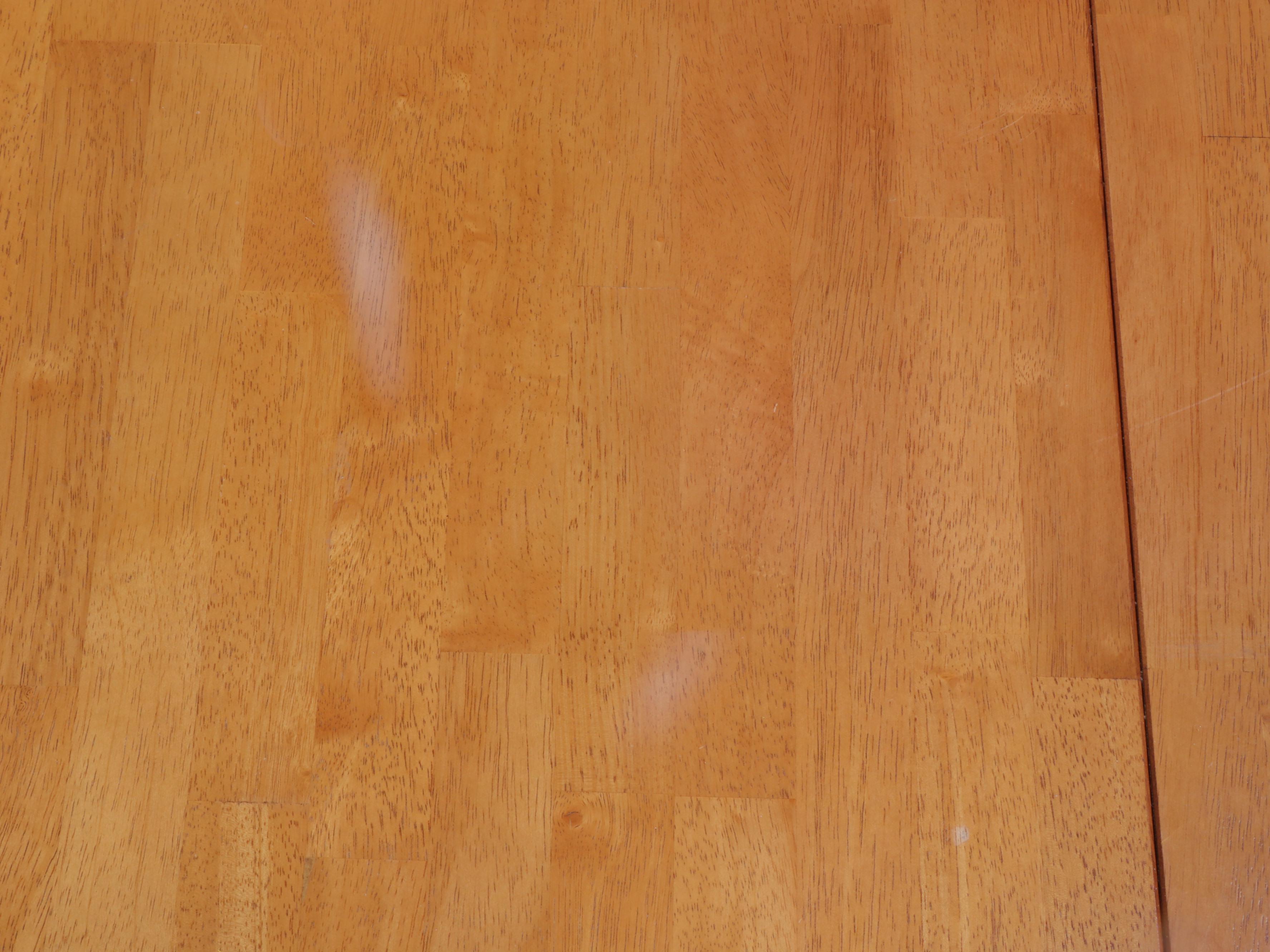 Two-Tone Hardwood Dining Set | EBTH