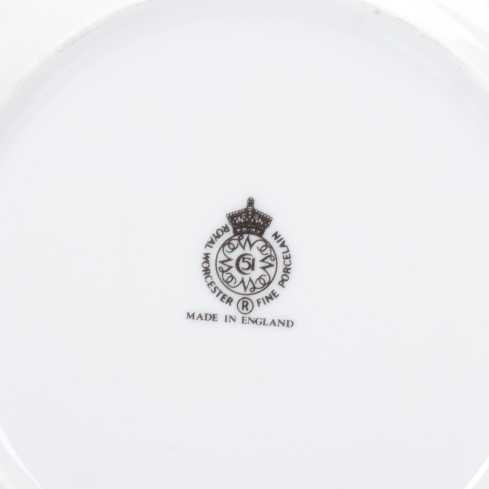 Royal Worcester "Evesham" Dinnerware with Similar Patterns EBTH
