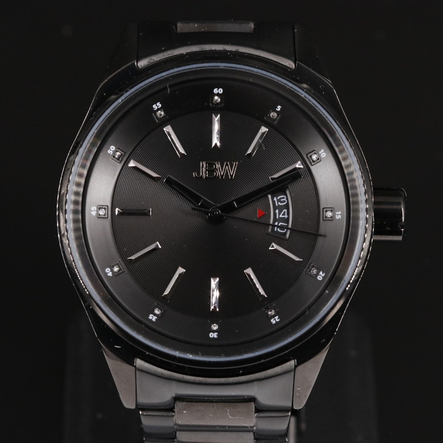 JBW Stainless Steel Wristwatch