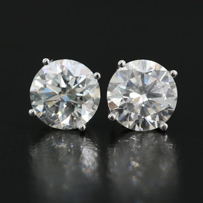 14K 2.90 CTW Lab Grown Diamond Stud Earrings