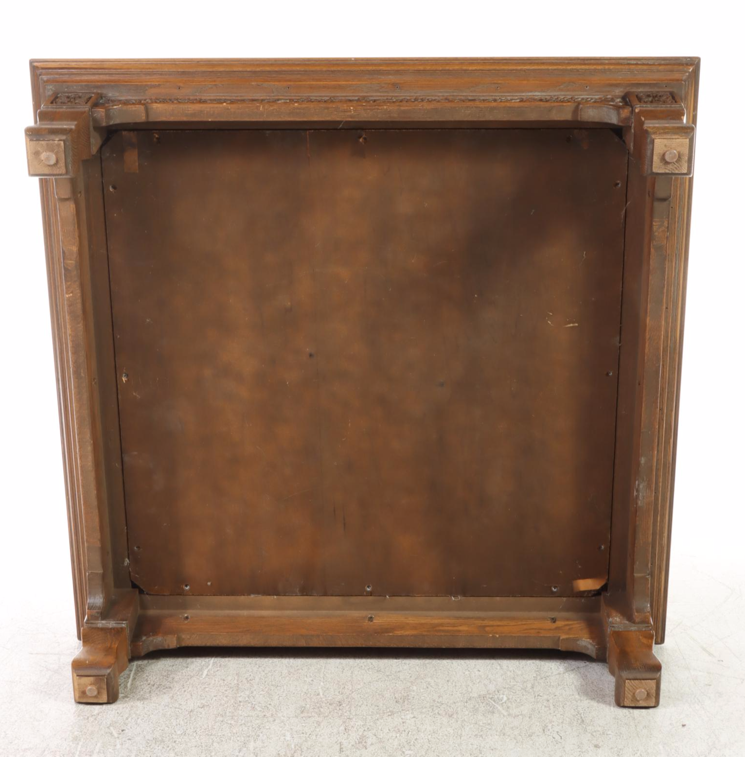 Romweber Viking Oak Oak and Parquetry Coffee Table, Mid to Late 20th