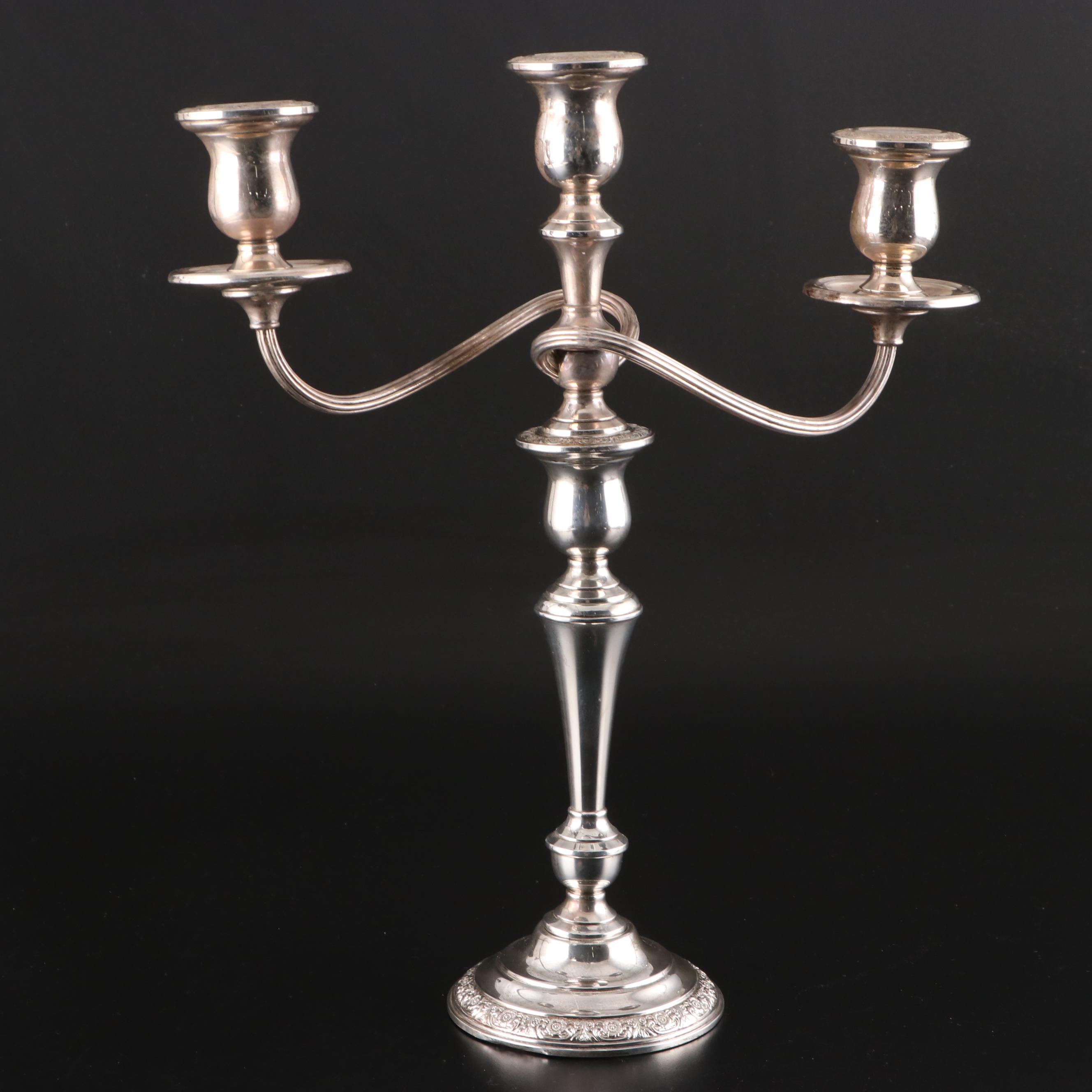 International "Prelude" Sterling Silver Candelabras EBTH