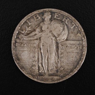 1924 Standing Liberty Silver Quarter