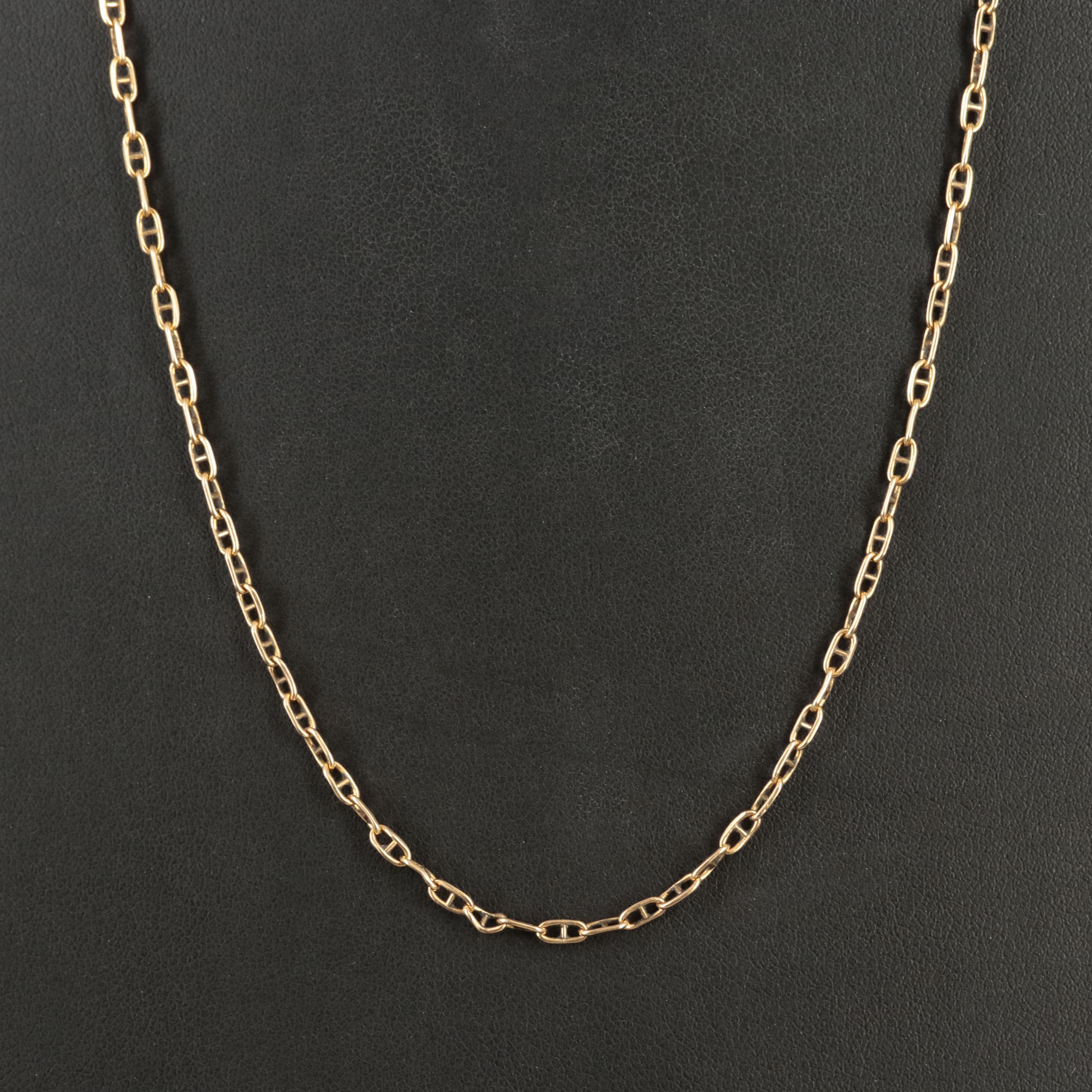 14K Mariner Chain Necklace EBTH