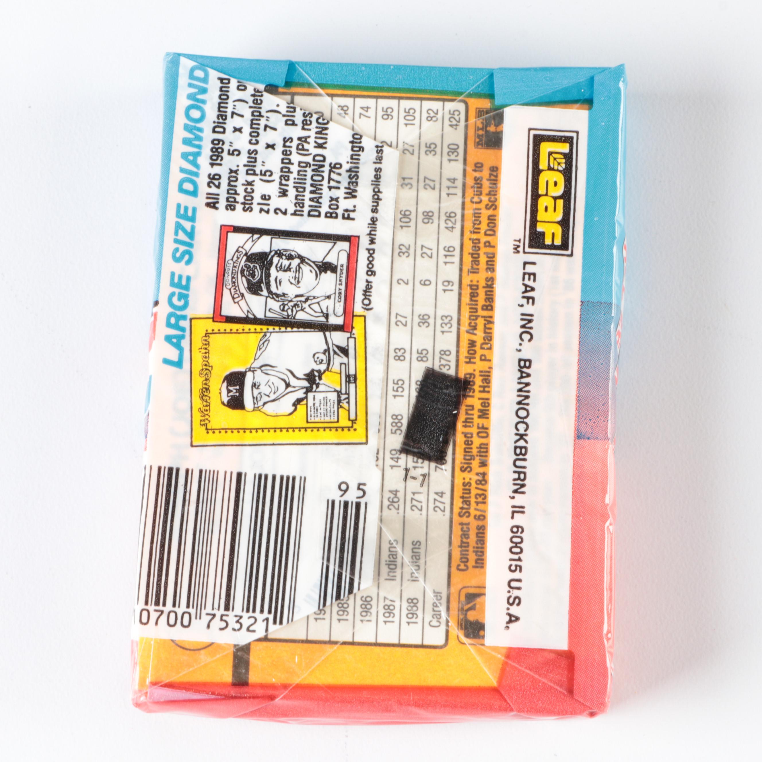 1989 Donruss and 1992 Topps Sealed Baseball Card Wax Packs EBTH