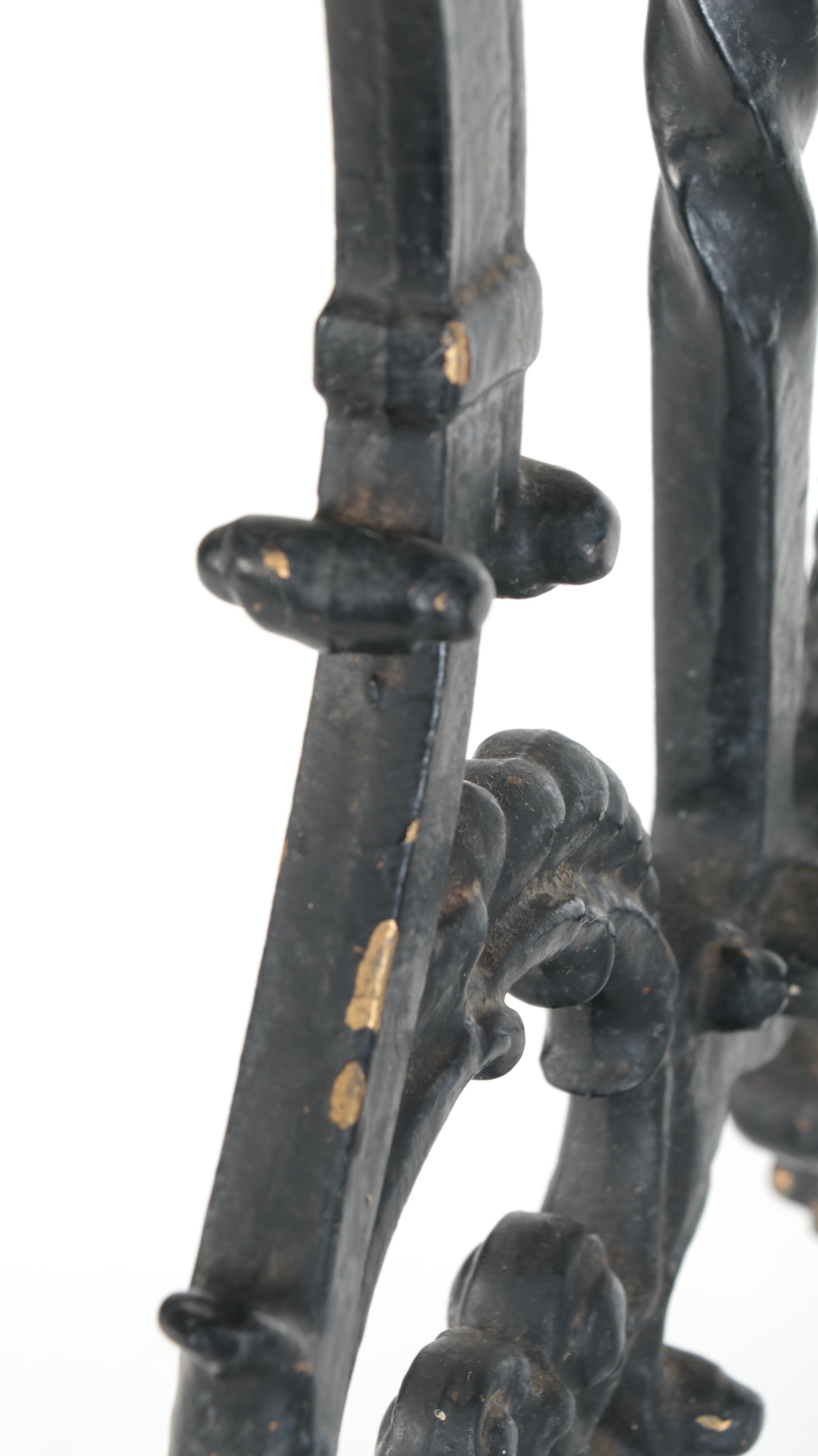 Latch Hook Rug Upholstered Trestle Base Piano Bench EBTH