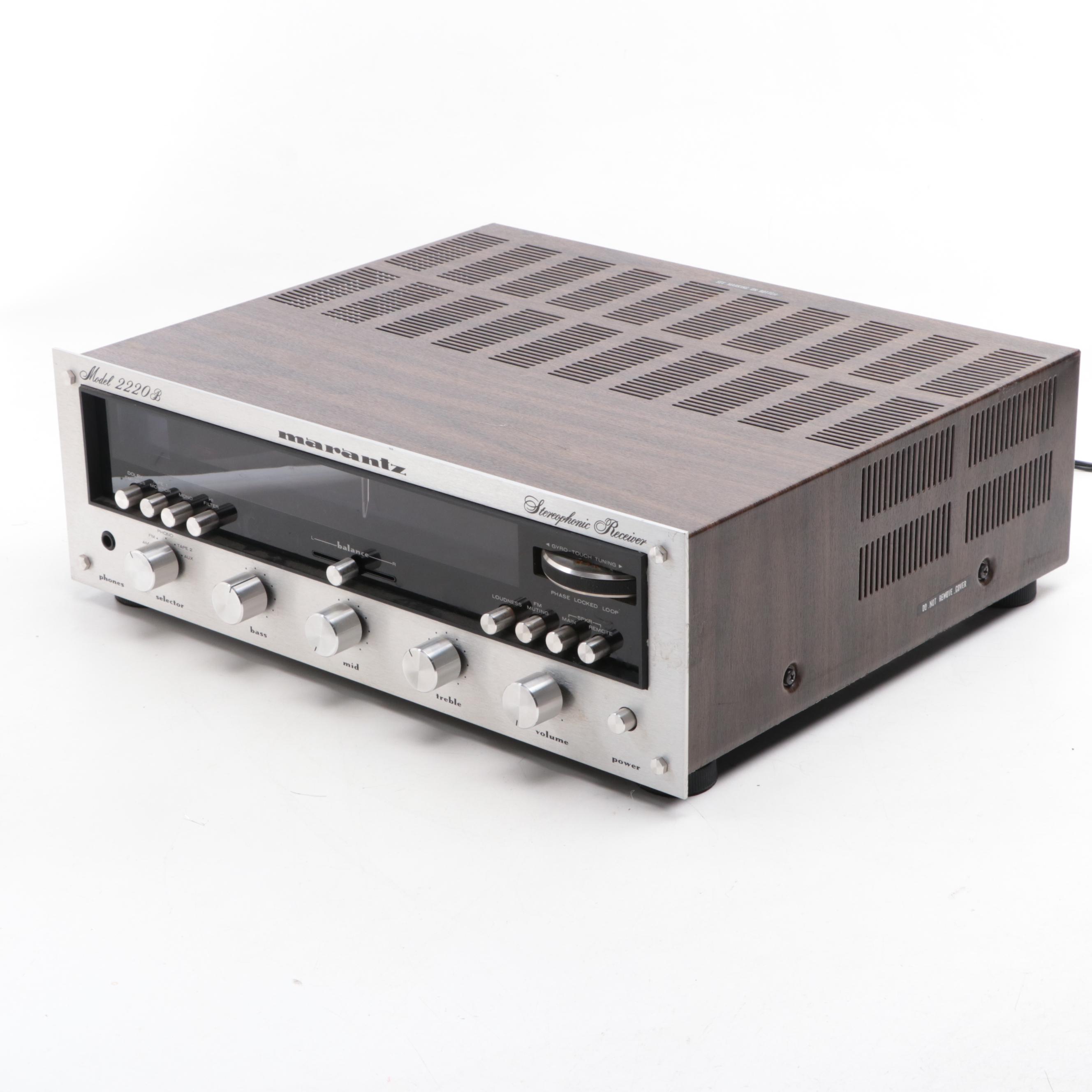 Marantz Model 2220B Stereophonic Receiver, Late 20th Century EBTH