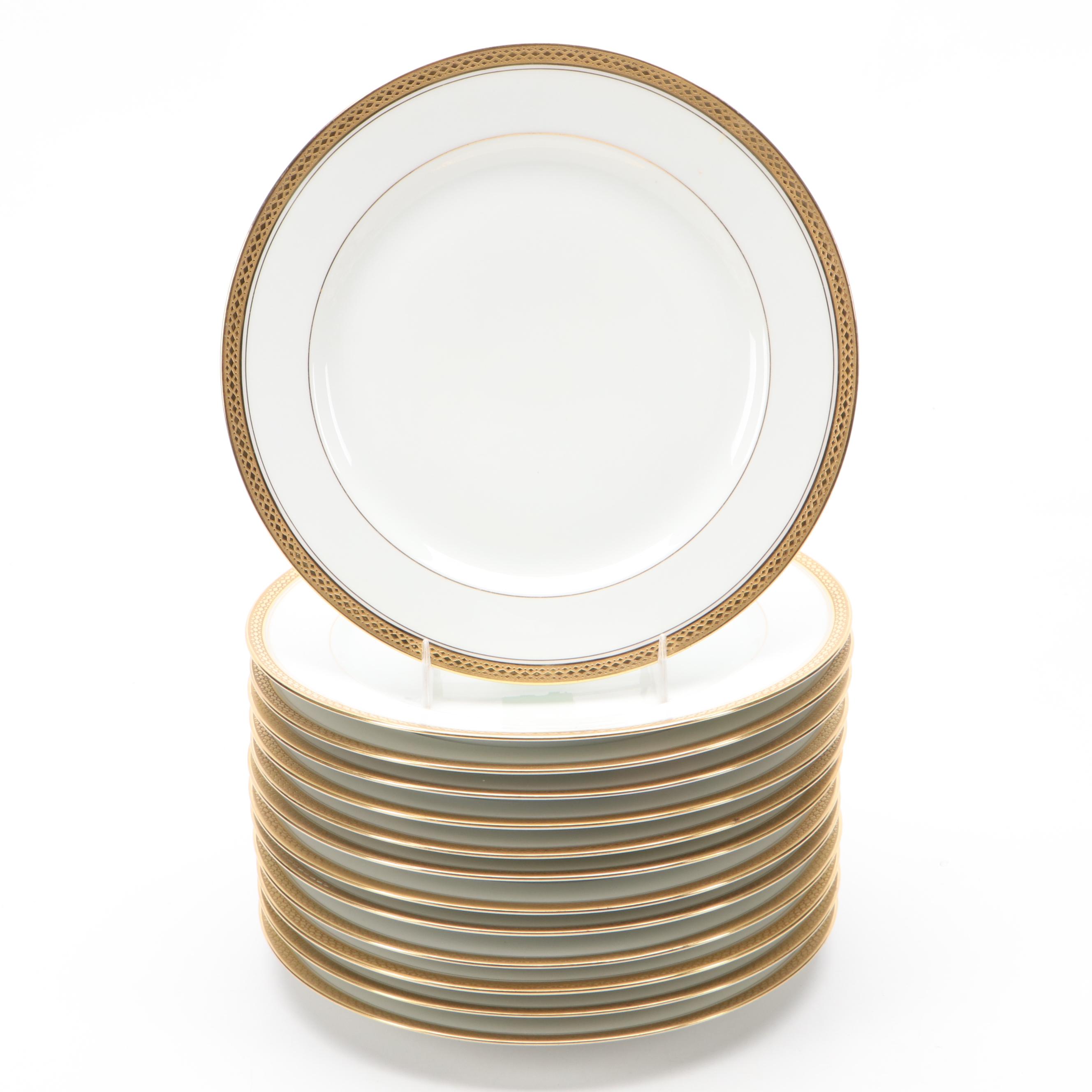 Wm. Guerin and Other Limoges Gilt Rimmed Porcelain Dinnerware EBTH