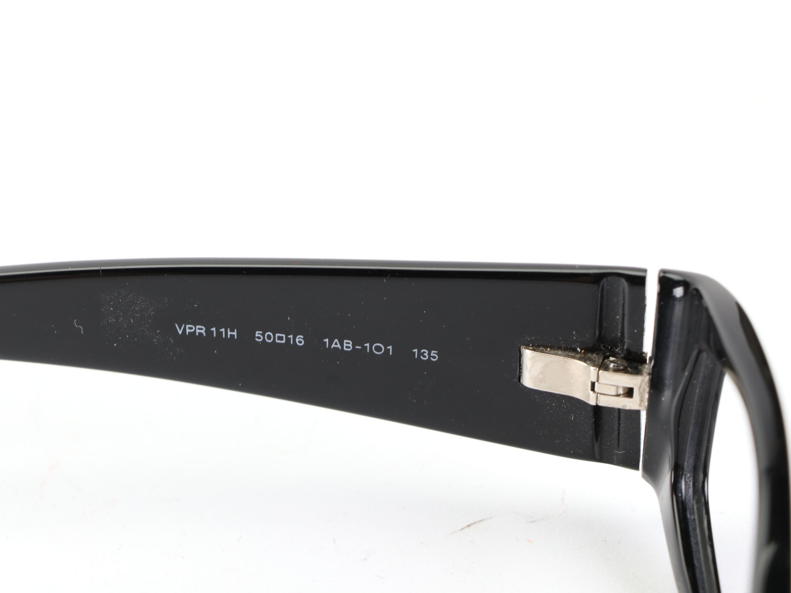 Prada VPR11H Embellished Eyeglass Frames EBTH