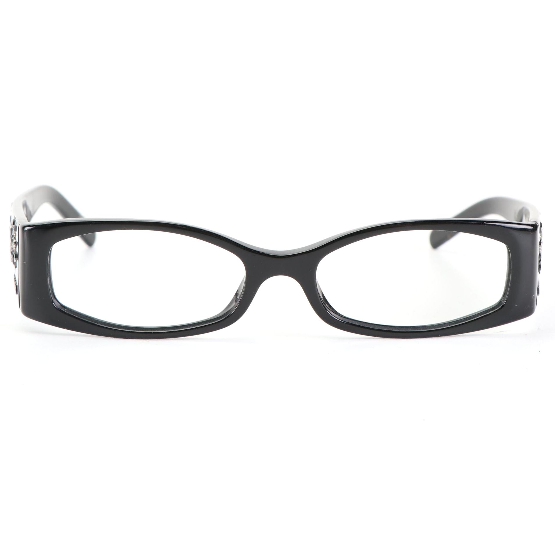 Prada VPR11H Embellished Eyeglass Frames EBTH