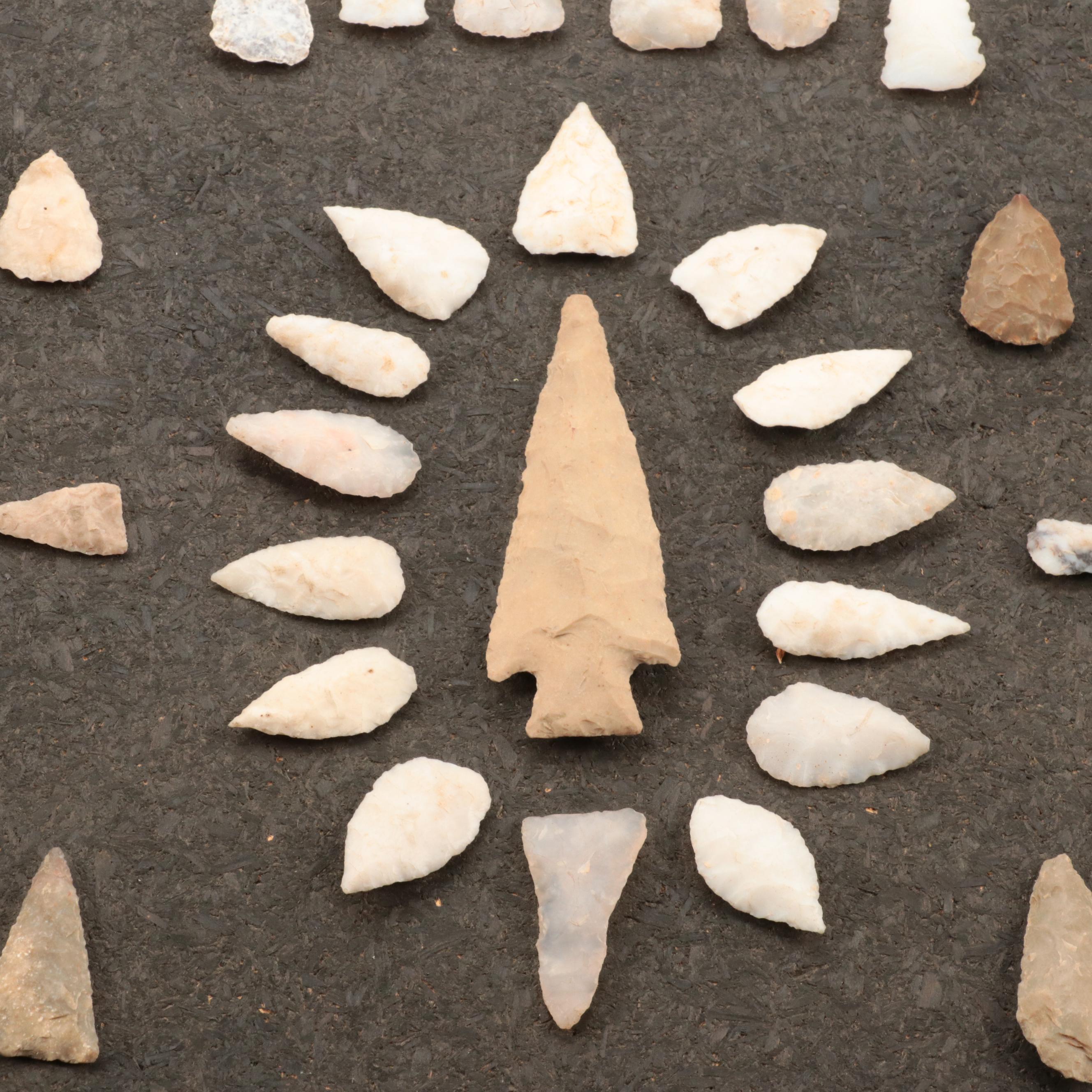 Rio Grande River Projectile Points Collection EBTH