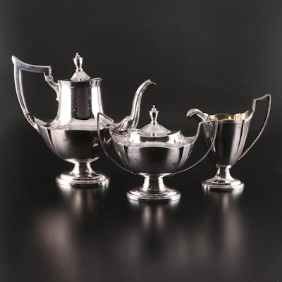 Gorham "Plymouth Bay" Silver Plate Coffee Service