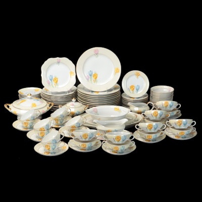 German Porcelain Lustreware, Late 20th Century