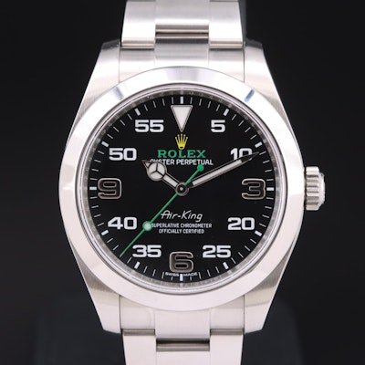 Rolex Oyster Perpetual Air-King Wristwatch, Circa 2016