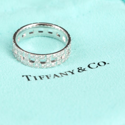 Tiffany & Co. "T True" 18K 1.05 CTW Diamond Band