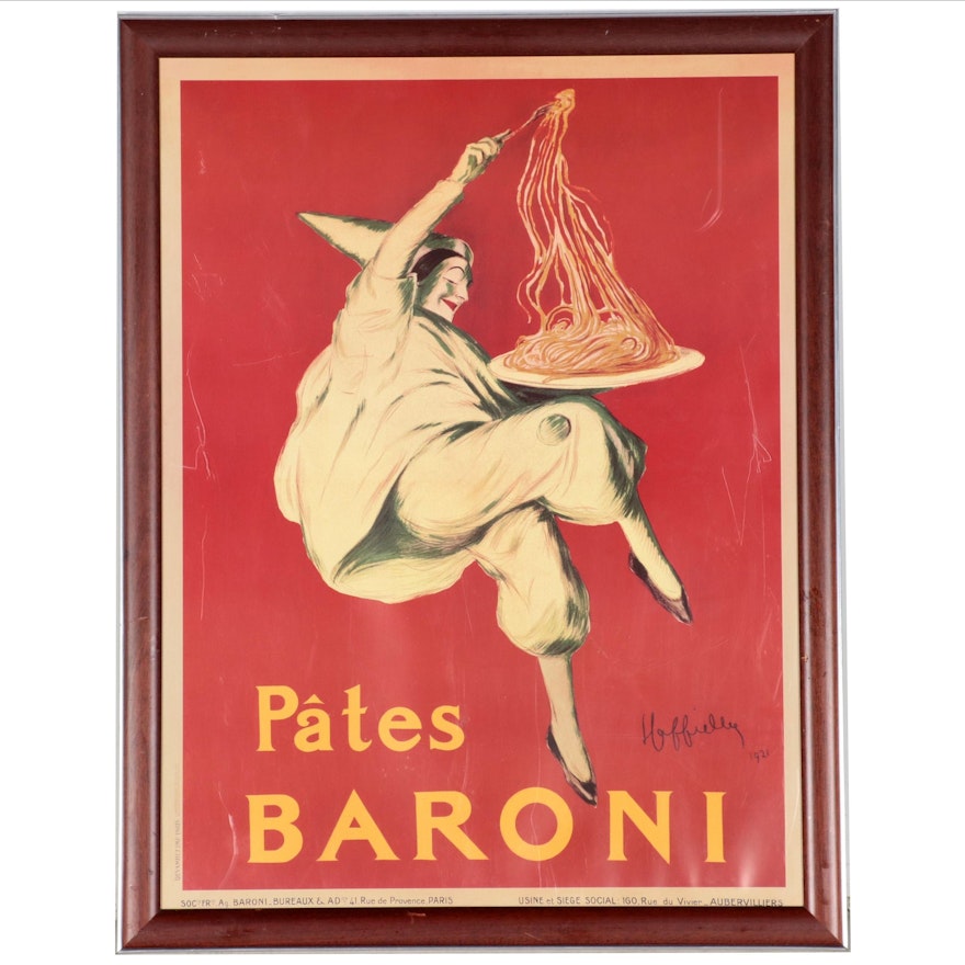 Offset Lithograph After Leonetto Cappiello "Pates Baroni"
