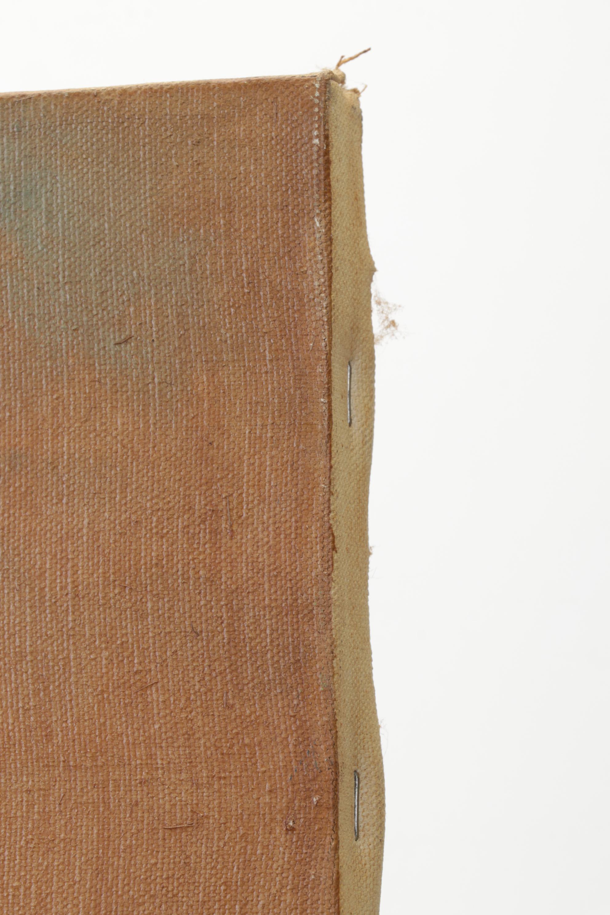 William Rigsby Folk Art Portrait Oil Painting of Young Girl, 1964 | EBTH