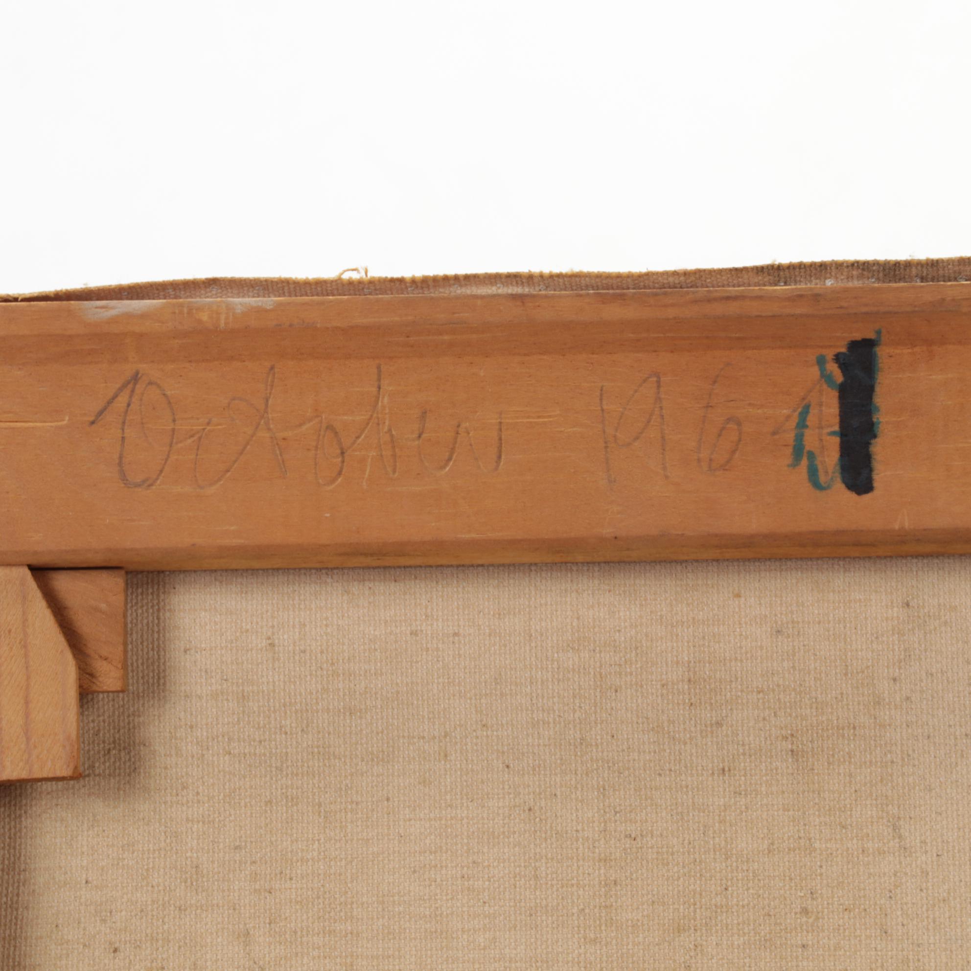 William Rigsby Folk Art Portrait Oil Painting of Young Girl, 1964 | EBTH