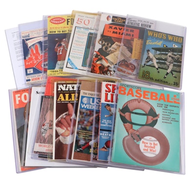 Sports Programs and Magazines with Sport Life, Who's Who and More 1940s–2010s