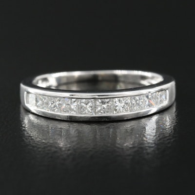Platinum 0.65 CTW Diamond Ring