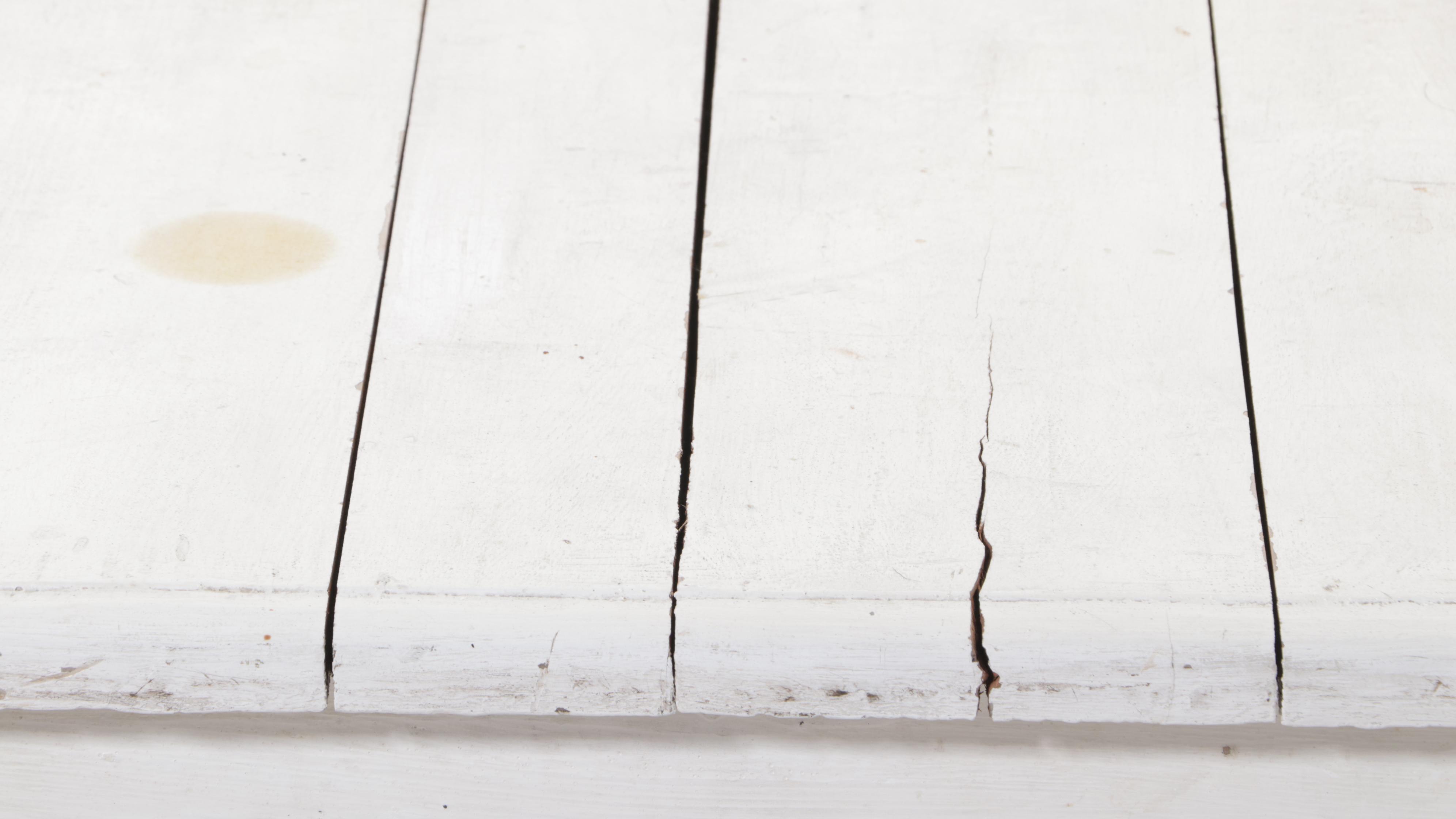 WhitePainted Wooden Coffee Table EBTH