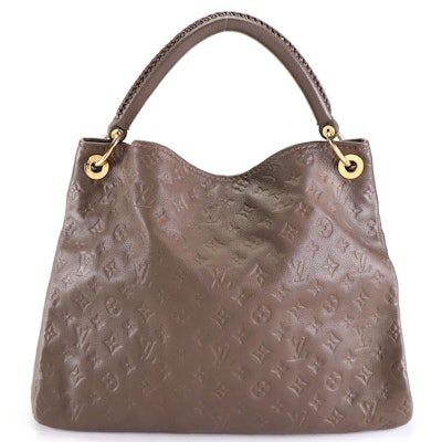 Louis Vuitton Artsy Handbag MM in Monogram Empreinte Leather