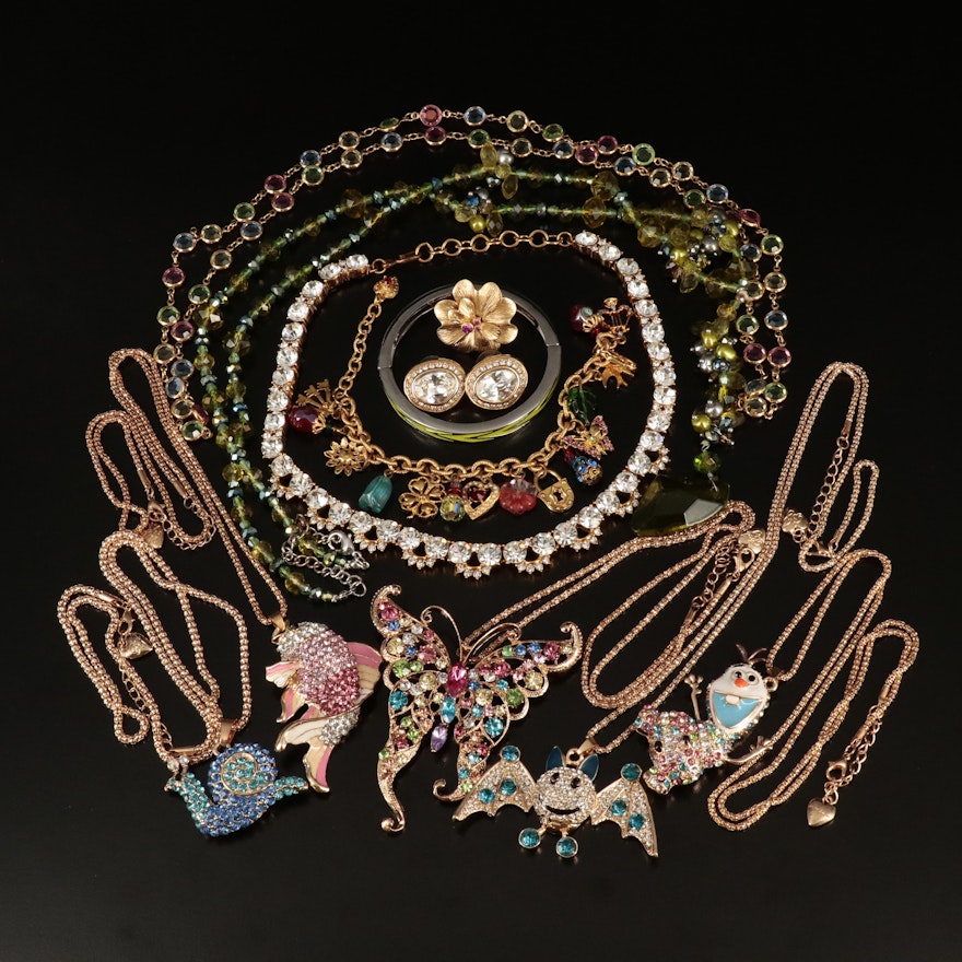 Betsey Johnson, Lia Sophia and Swarovski Featured in Jewelry Collection