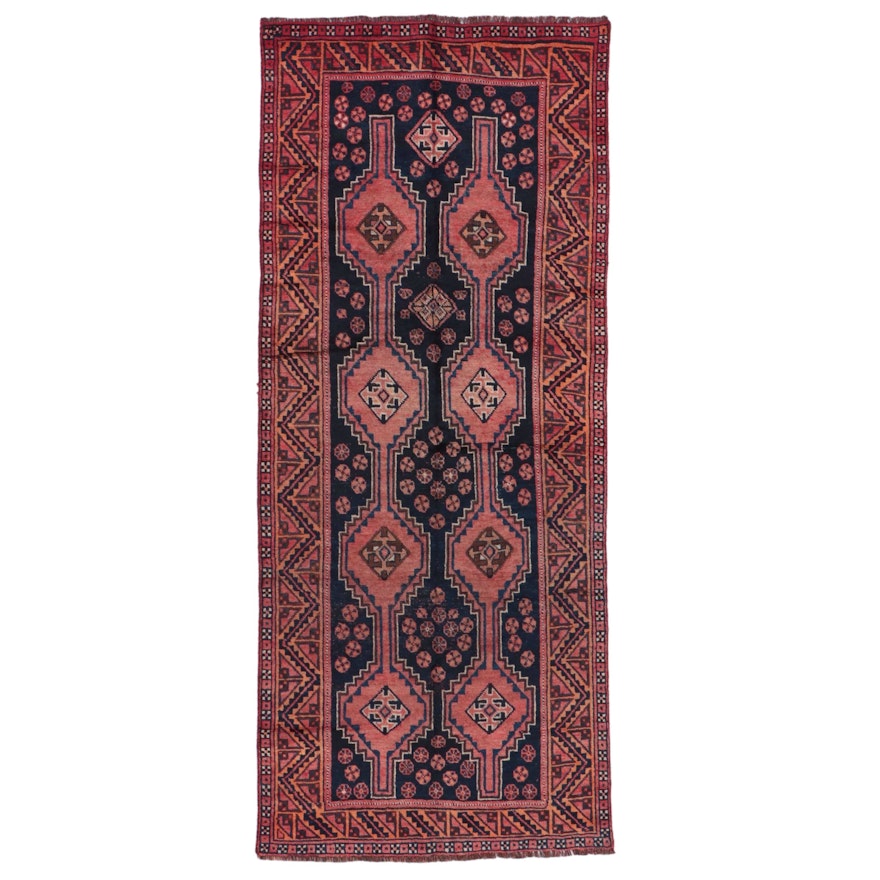 4' x 9'9 Hand-Knotted Caucasian Borchaly Long Rug