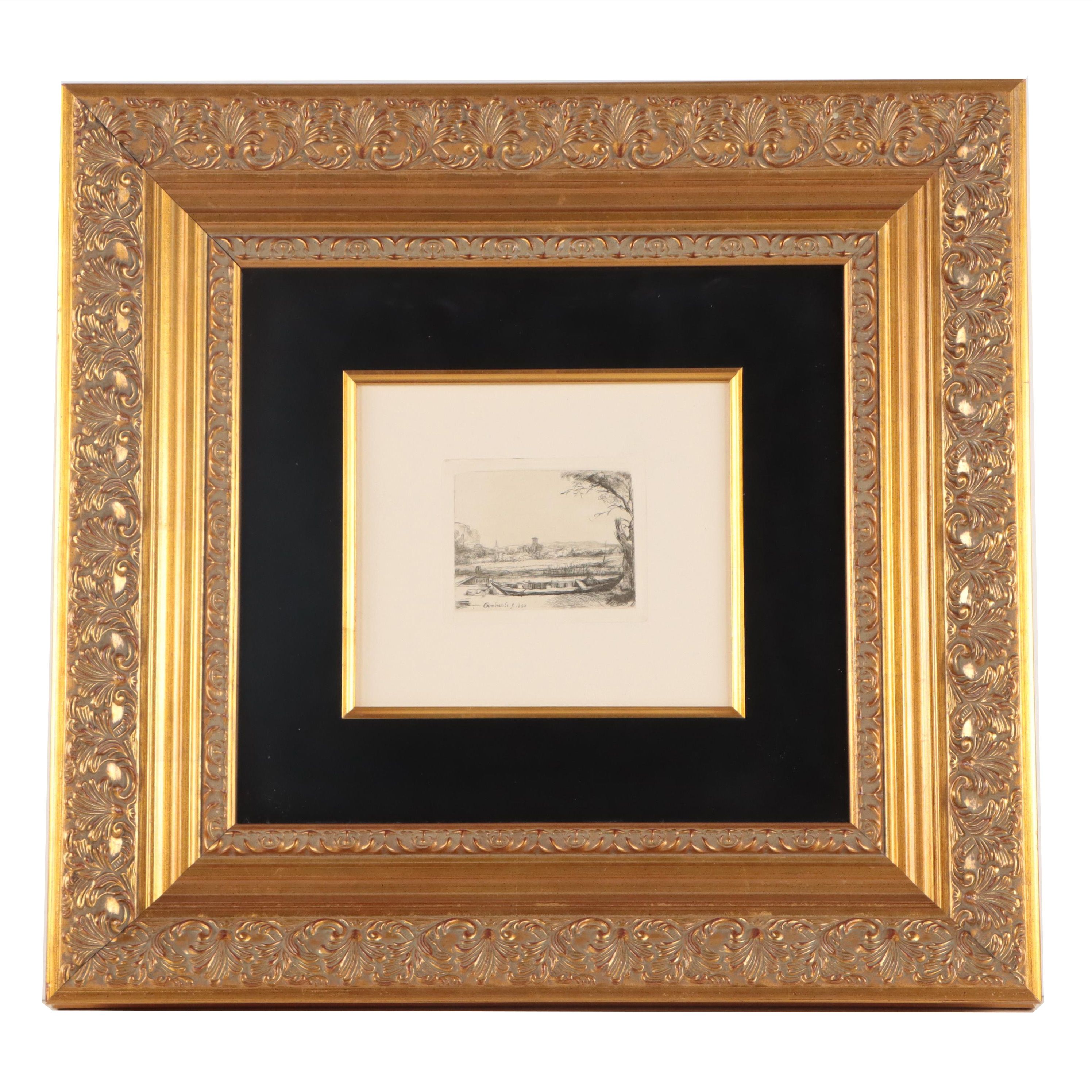 AmandDurand Restrike Etching After Rembrandt van Rijn EBTH