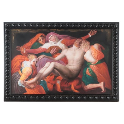 Oil Painting after "Pieta" by Rosso Fiorentino