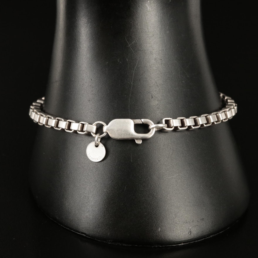 Tiffany & Co. "Venetian" Sterling Chain Bracelet