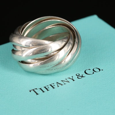 Paloma Picasso for Tiffany & Co. "Melody" Sterling Rolling Ring