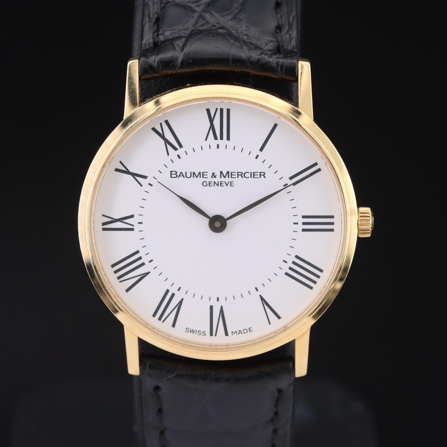 18K Baume & Mercier Classima Wristwatch