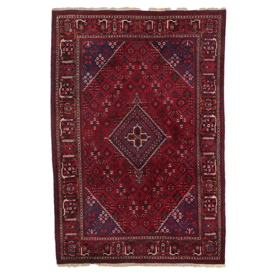 7'x 10'6 Hand-Knotted Persian Maymeh Area Rug