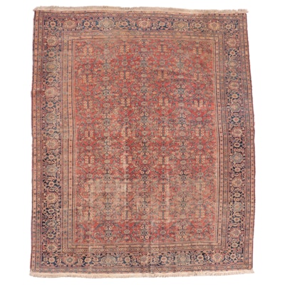8'11 x 10'9 Hand-Knotted Persian Veramin Area Rug