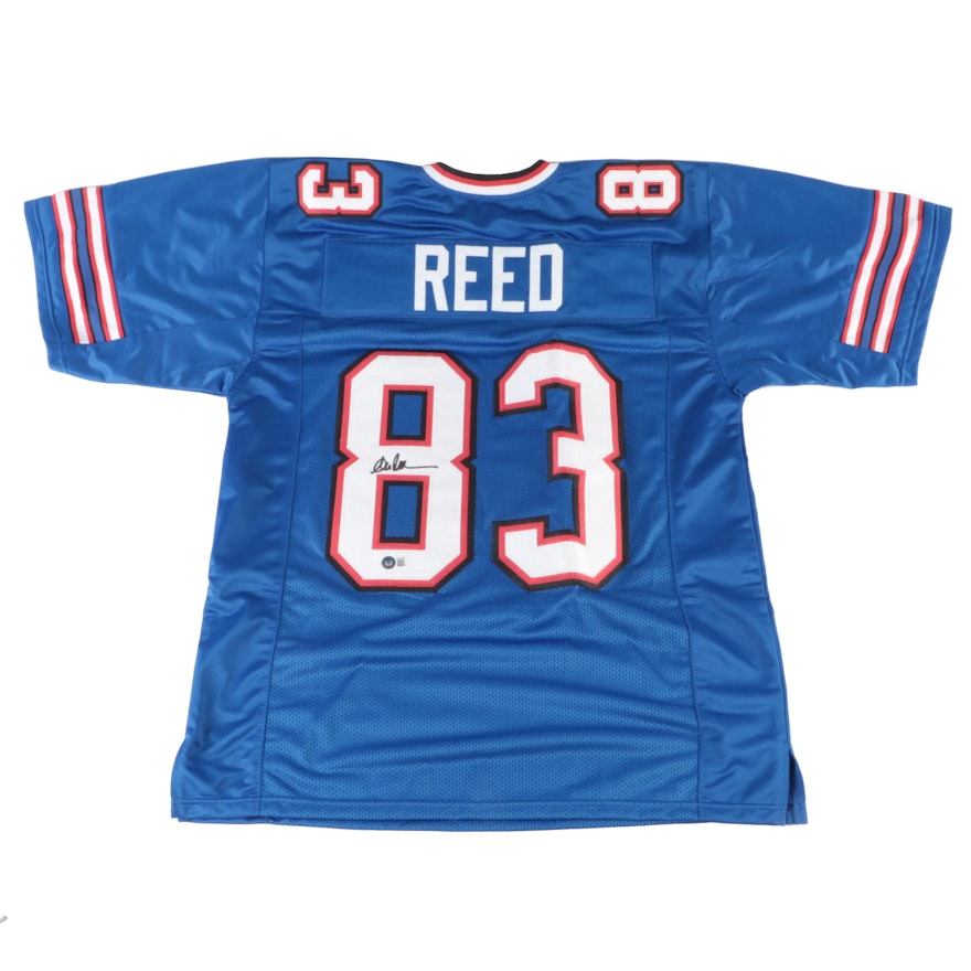 Andre Reed Signed Buffalo Bills Stitched Football Jersey