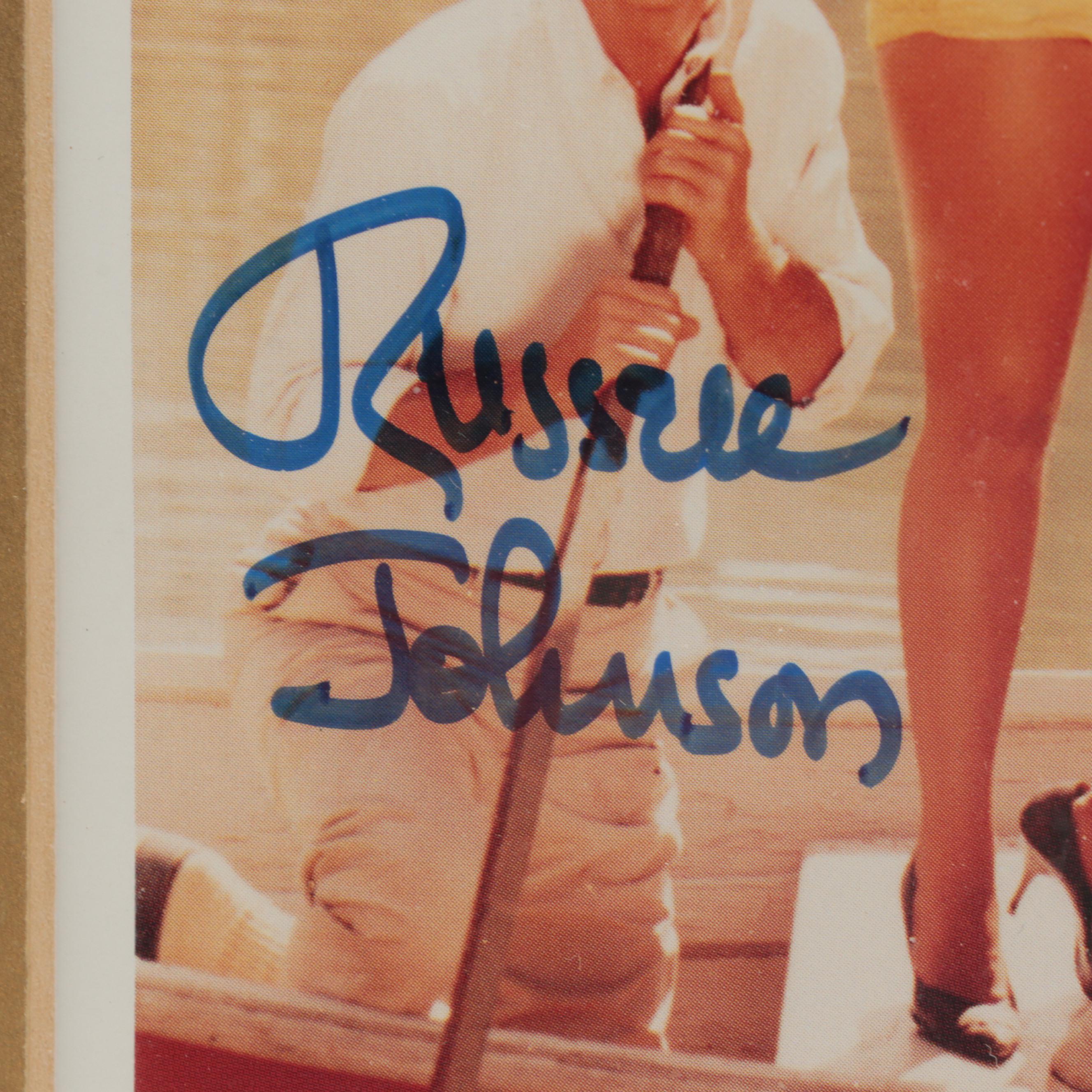 Gilligan's Island Signed Giclée In a Matted Frame, with Bob Denver and