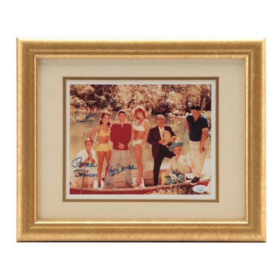 Gilligan's Island Signed Giclée In a Matted Frame, with Bob Denver and More