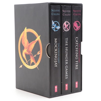 First Edition Thus "The Hunger Games" Trilogy Box Set by Suzanne Collins, 2013