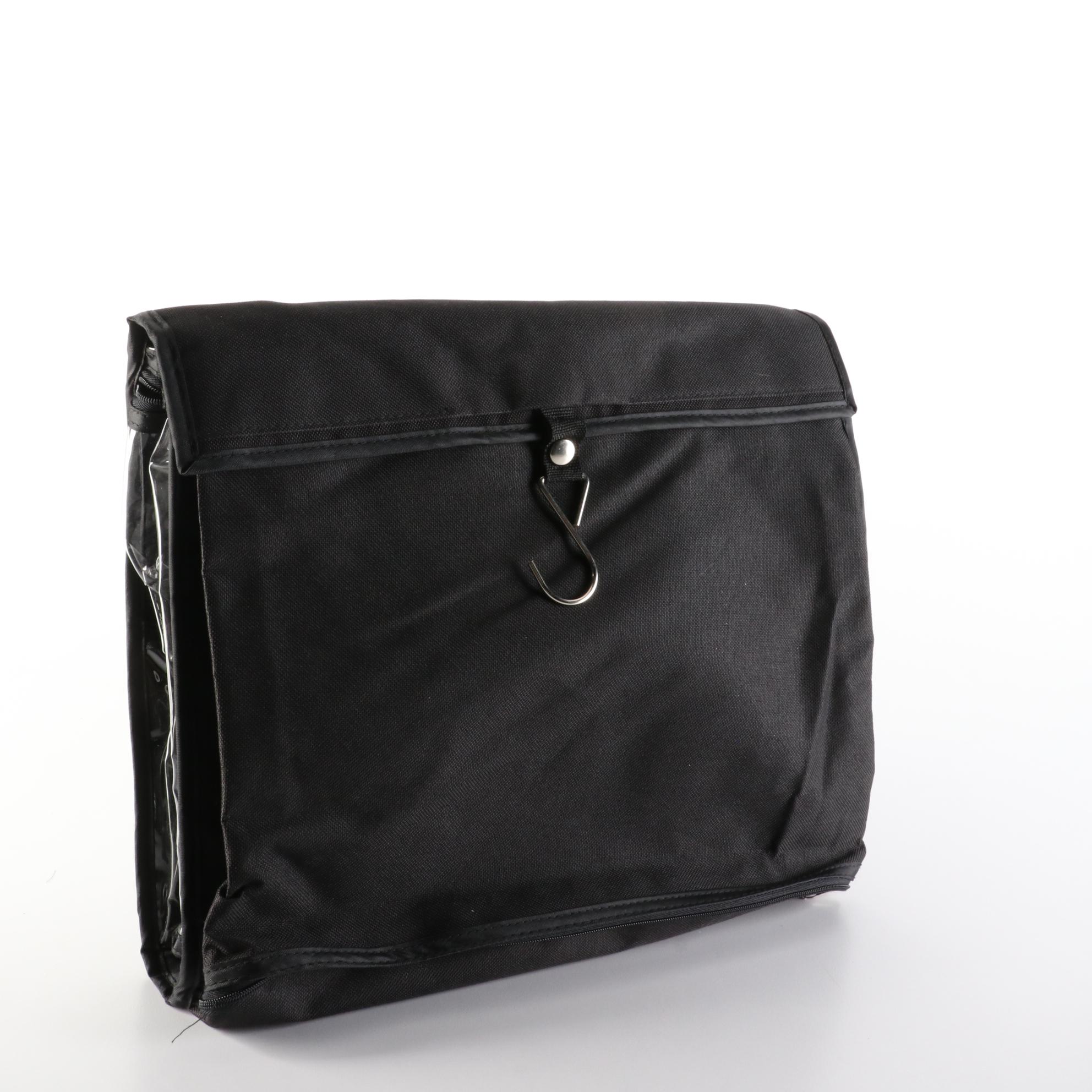 Samsonite Sling Bag, PreZerve Travel Organizer, Poaba Backpack, and