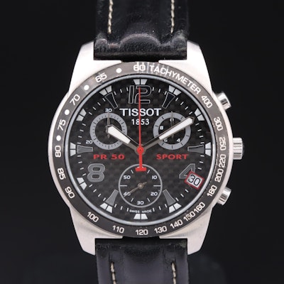 Tissot PR 50 Quartz Sport Chronometer Wristwatch