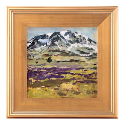 Agnes Rey Landscape Oil Painting, 2022