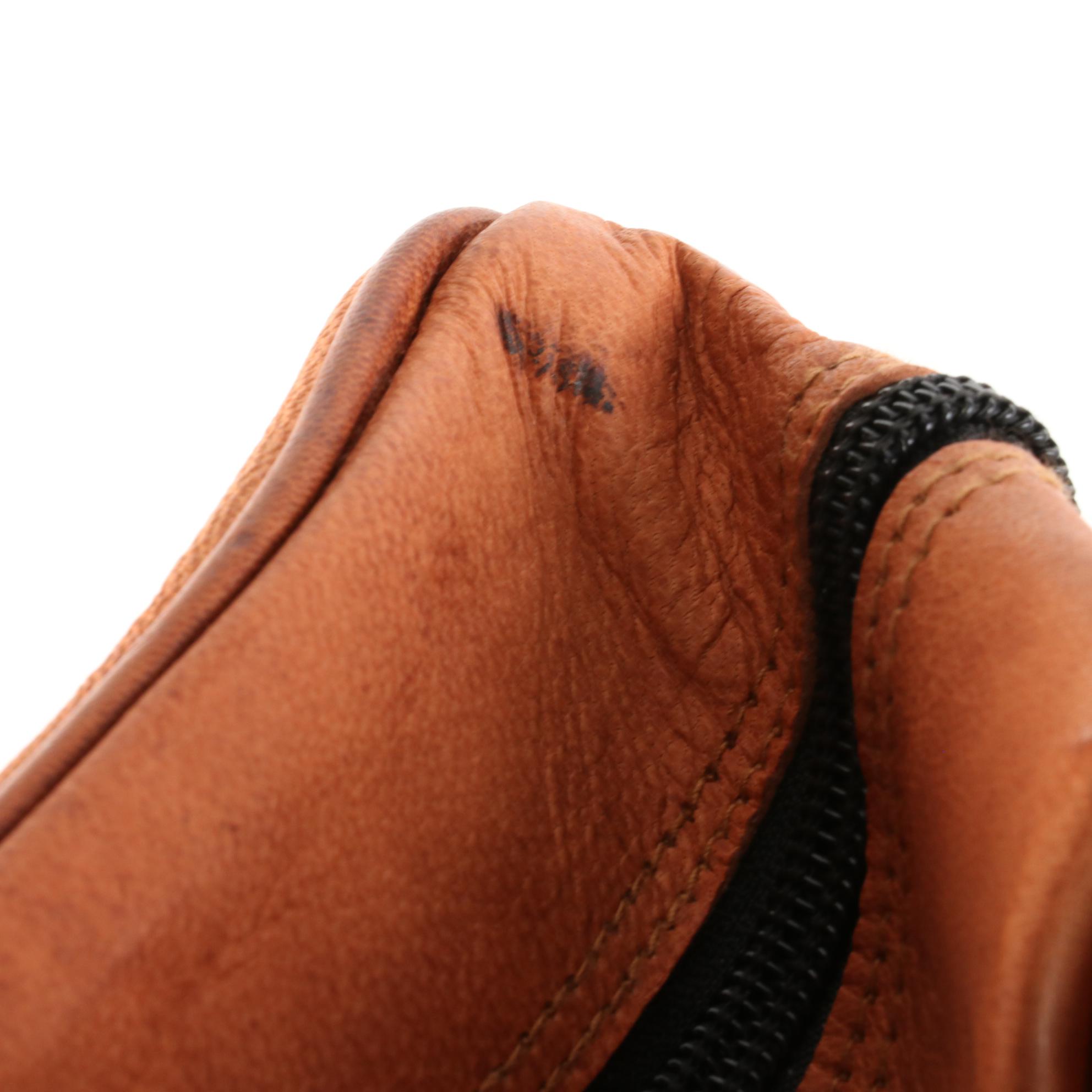 Komal's Passion Leather 32" Duffle Bag in Naturally Tanned Goatskin