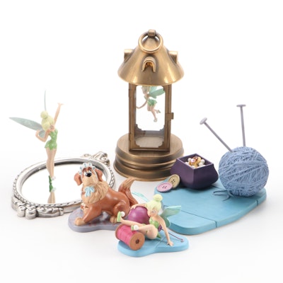 Walt Disney Collectors Society "Pixie in Peril" and More Peter Pan Figurines