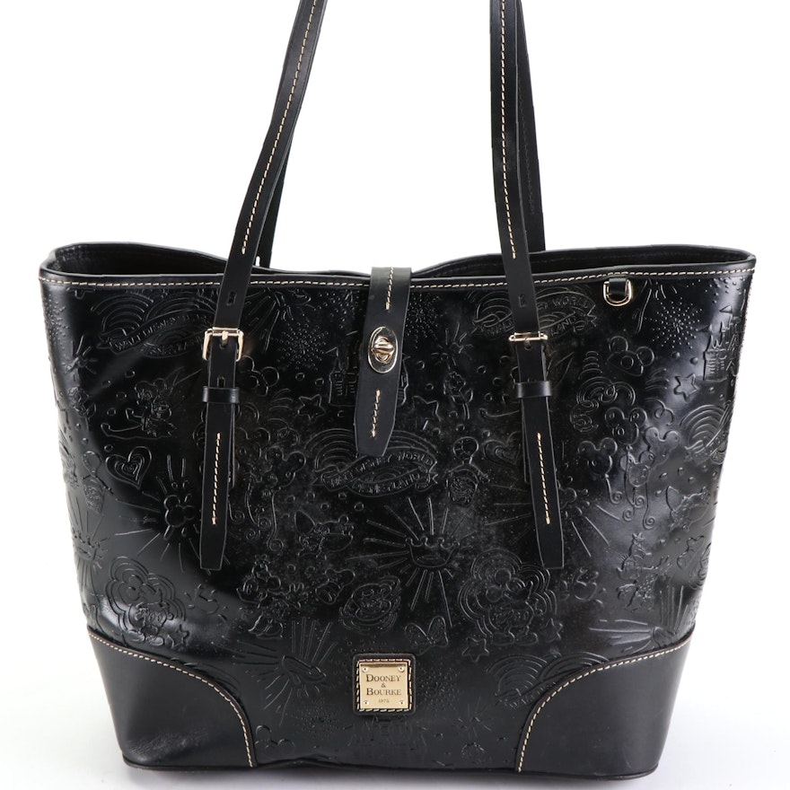 Dooney & Bourke Disney Tote Bag in Embossed Leather